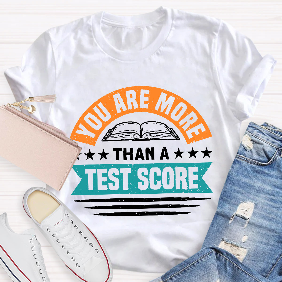 Young Are More Than A Test Score Teacher T-Shirt