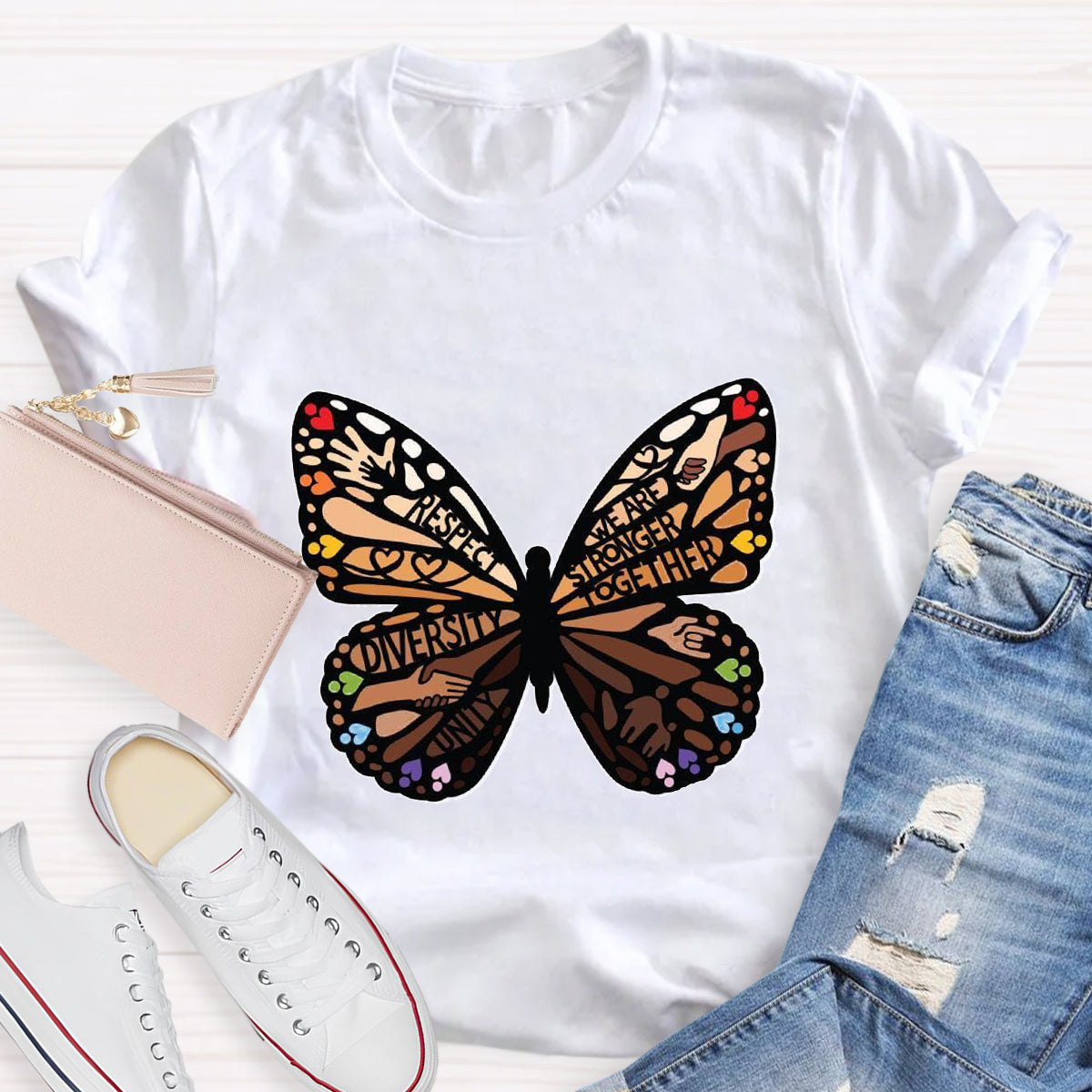 Respect Diversity We Are Strong Together T-Shirt