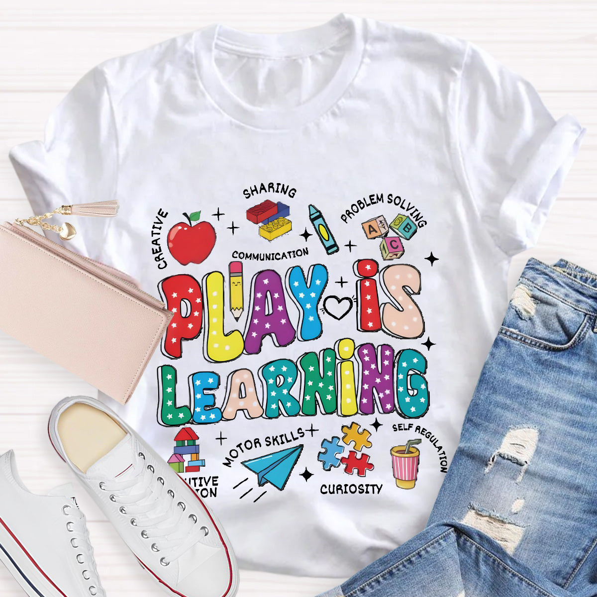 Play Is Learning Teacher T-Shirt