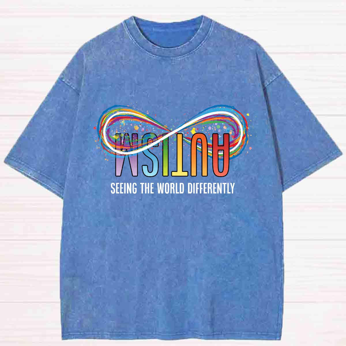 Seeing The World Differently Washed T-shirt