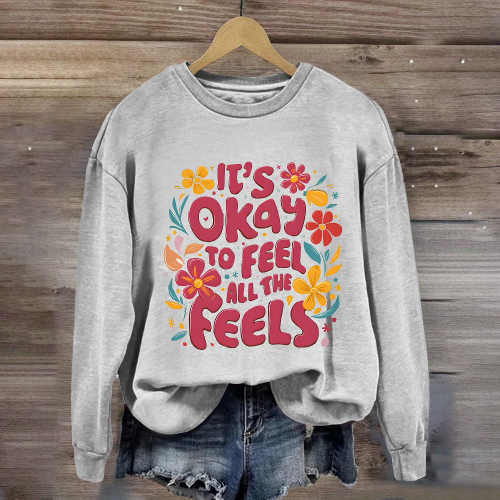 Celebrate Minds of All Kinds Floral Sweatshirt