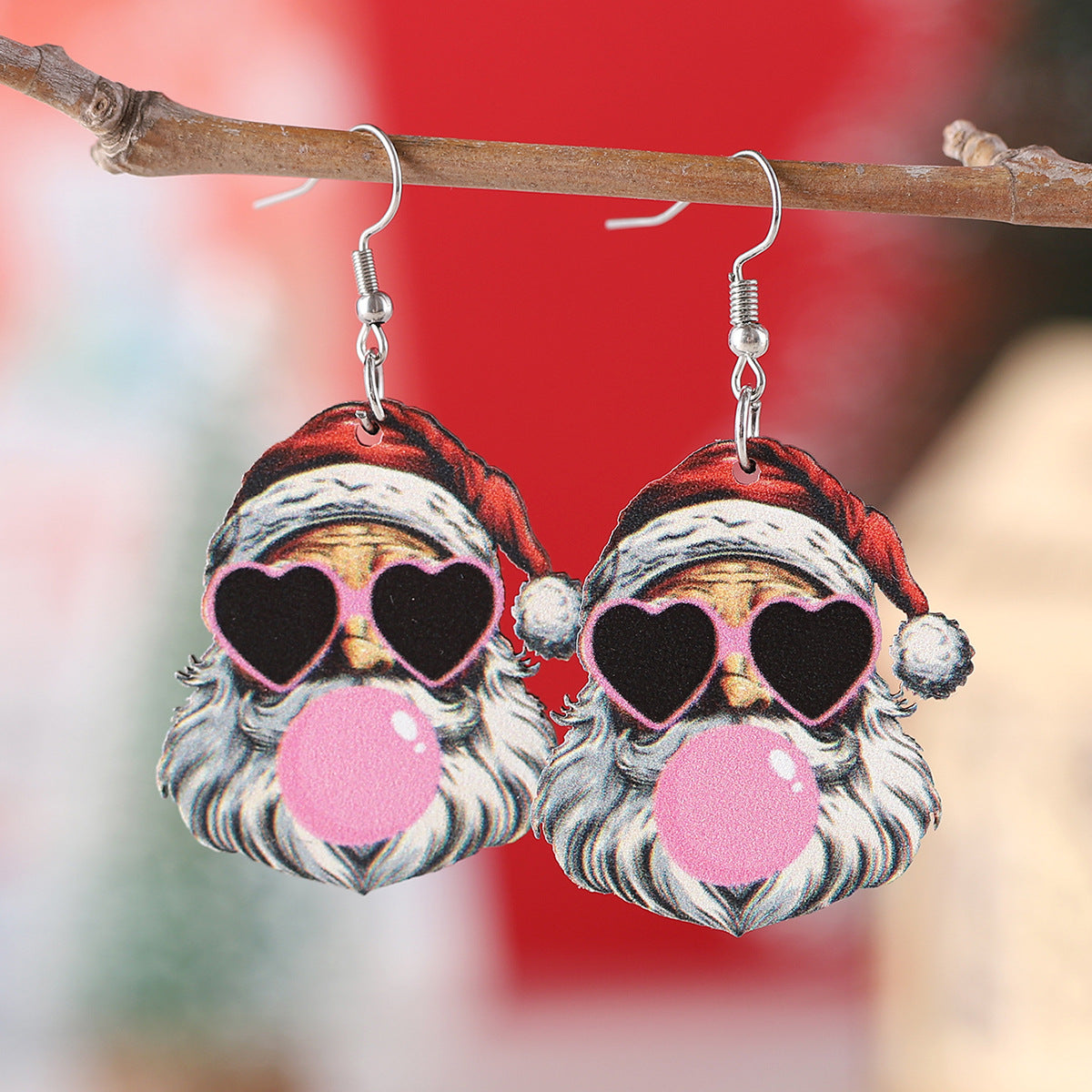 Cute And Funny Santa Claus Pendant