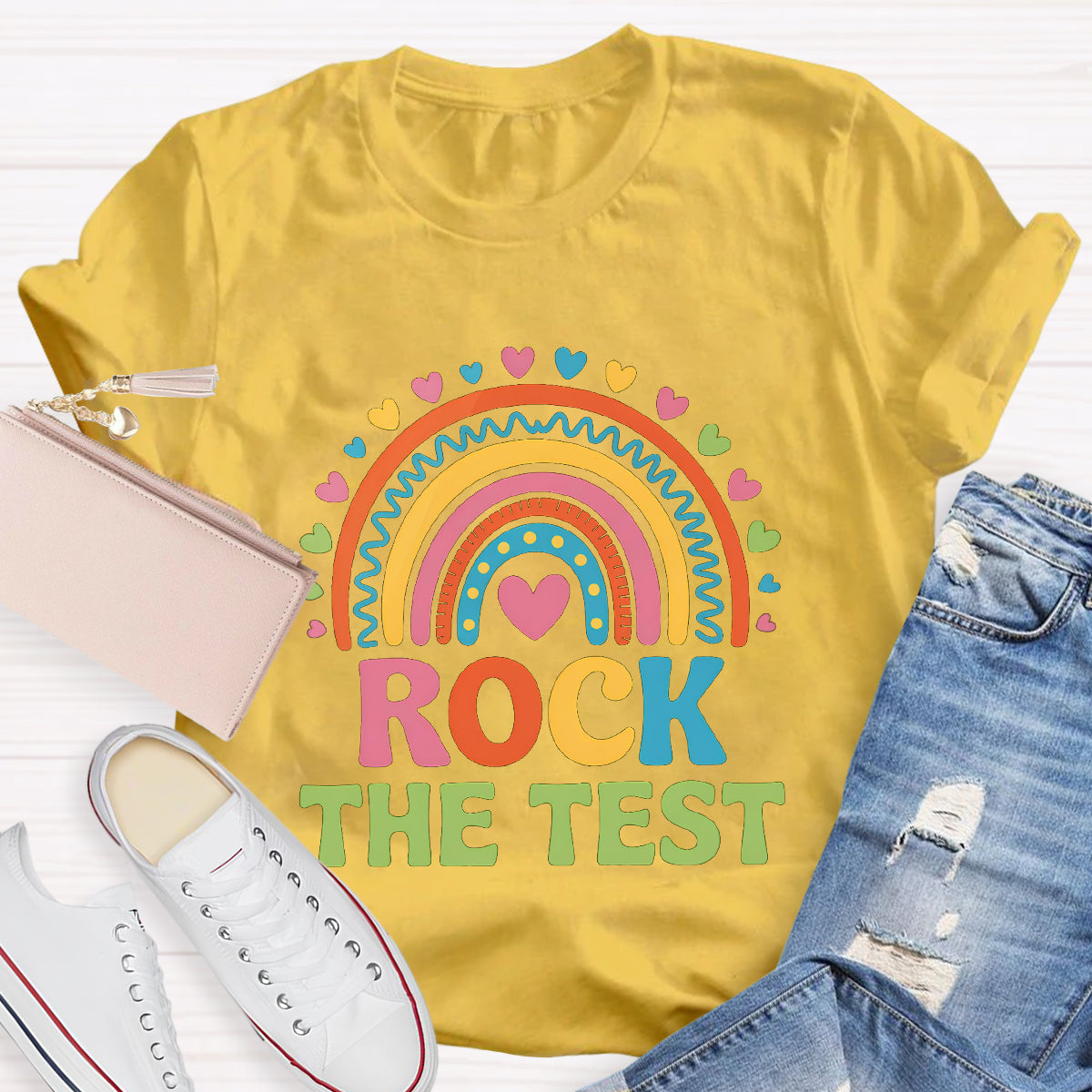 Rock The Text Teacher T-Shirt