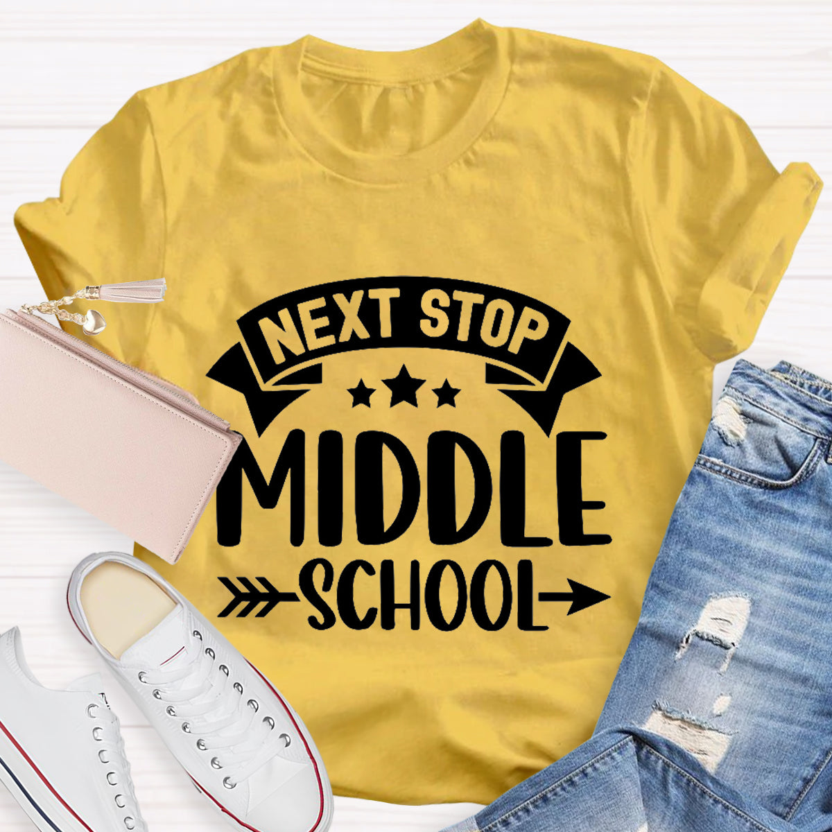 Next Stop Middle School Teacher T-Shirt