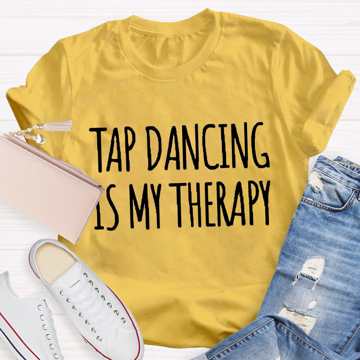 Tap Dancing Is My Therary Teacher T-Shirt