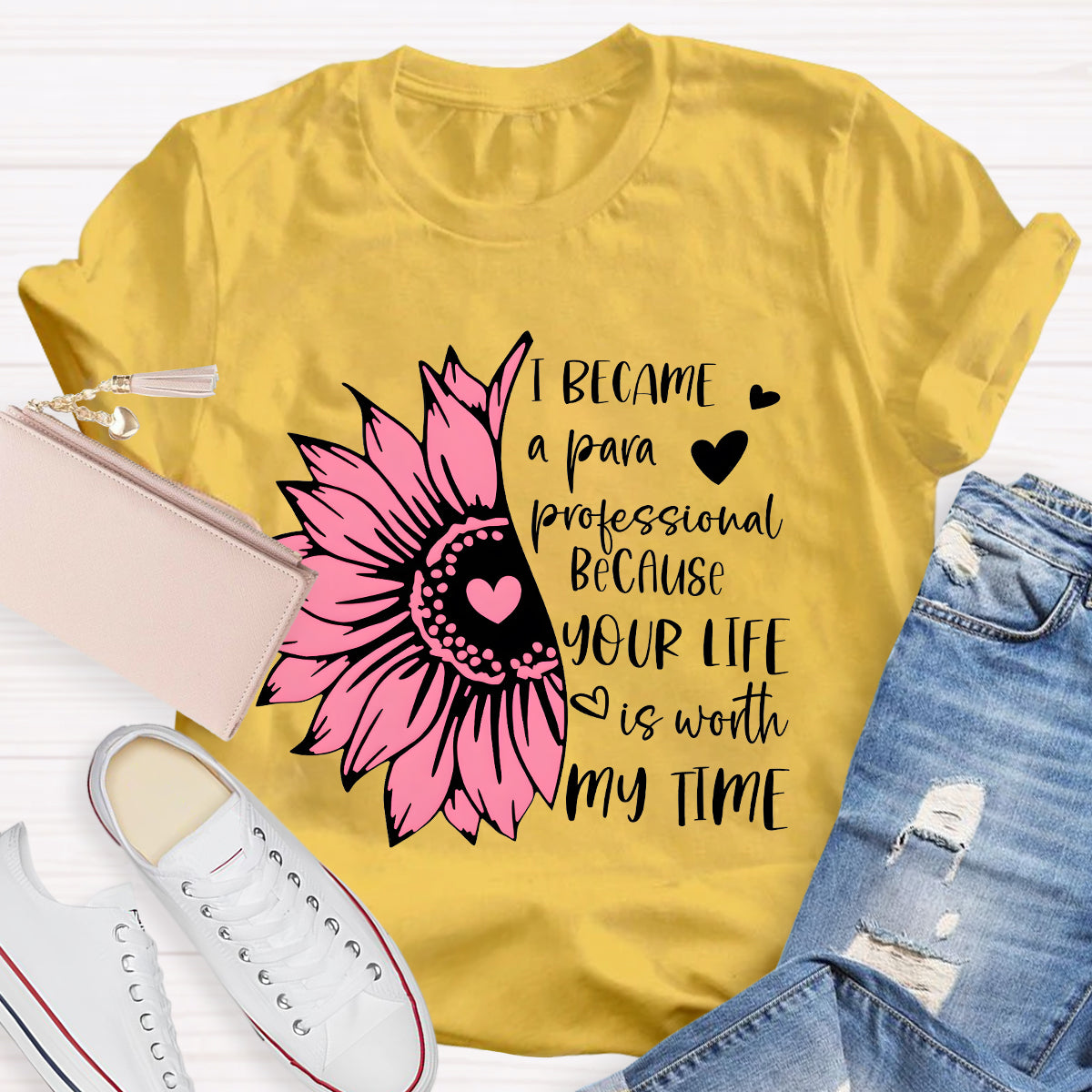 I Became A Para Teacher T-Shirt