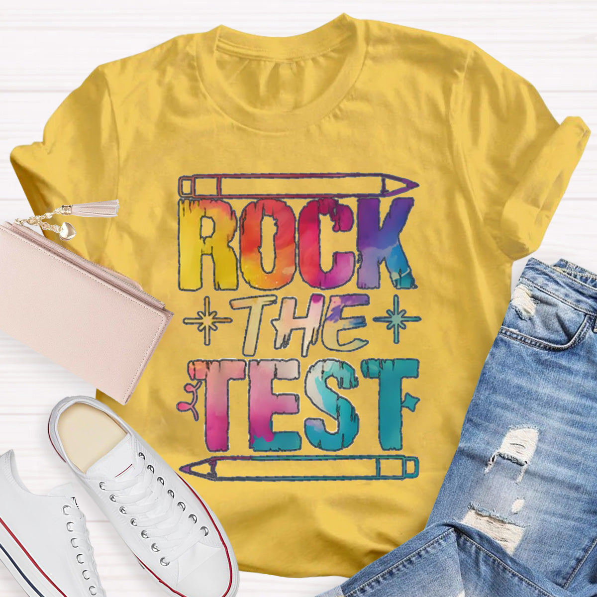 Rock The Text Teacher T-Shirt
