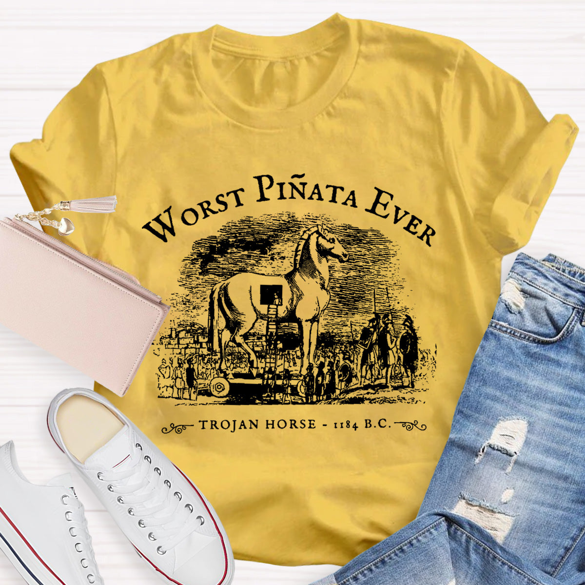 Worst Pinata Ever History Teacher T-Shirt