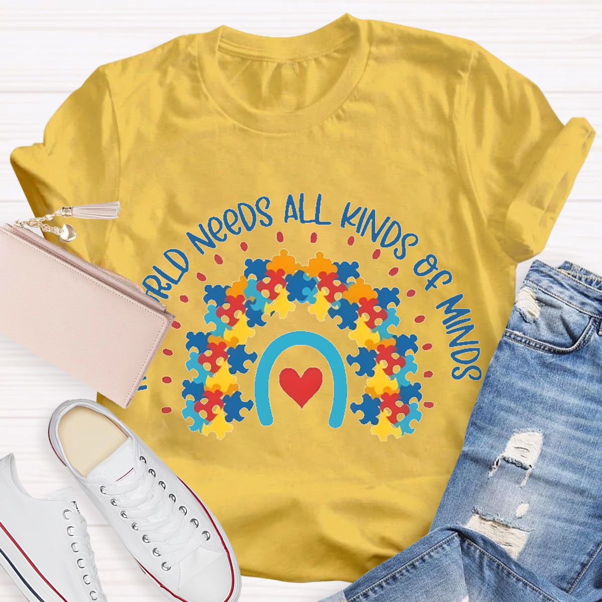 The World Needs All Kinds of Minds  T-Shirt