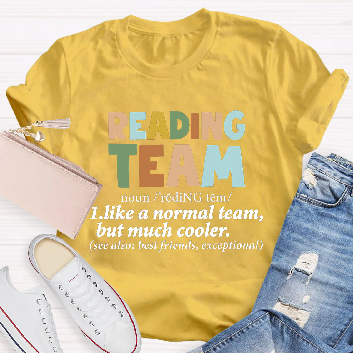 Reading Team Like A Normal Team But Cooler T-Shirt