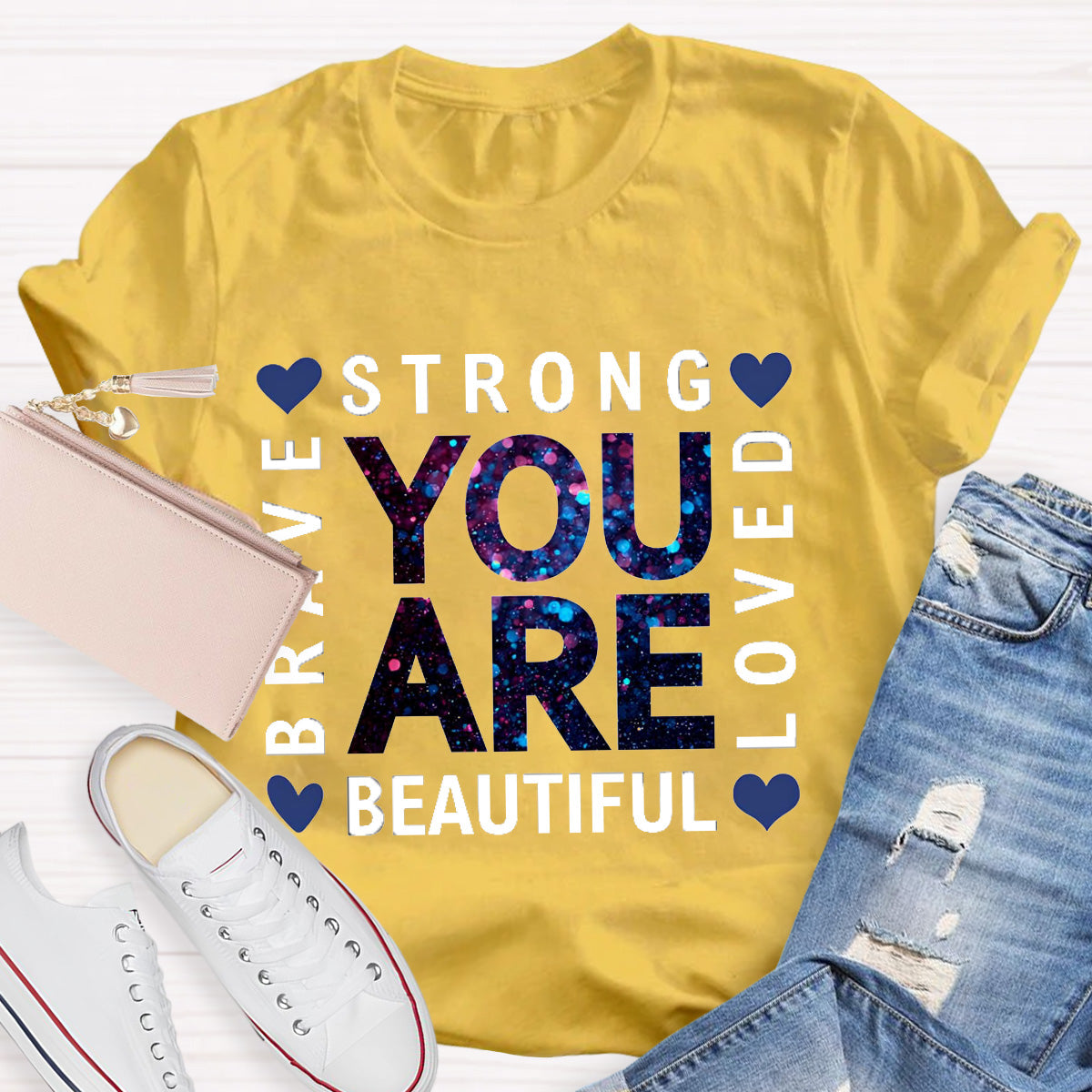 You Are Strong Teacher T-Shirt