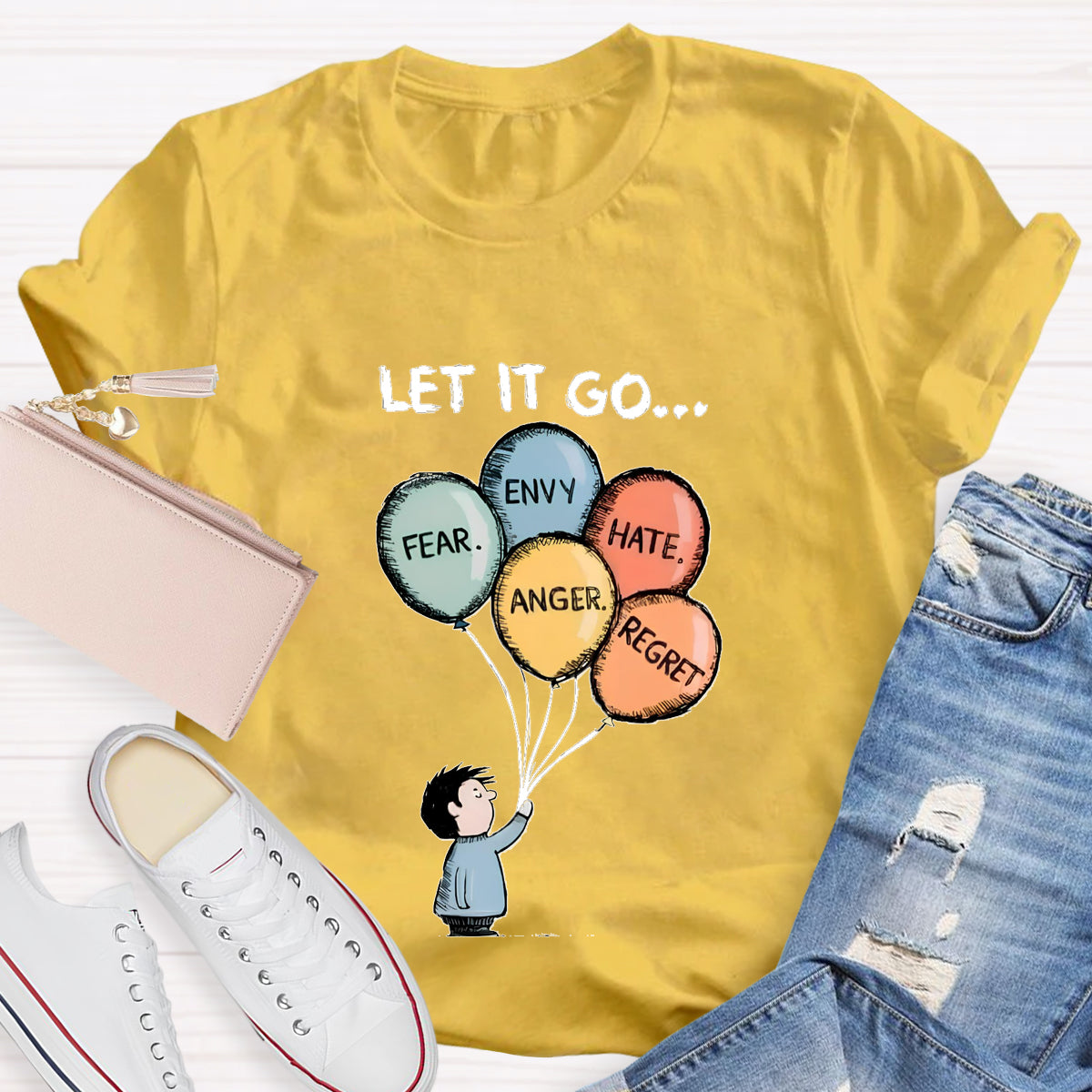 Let It Go Hate Angry T-Shirt