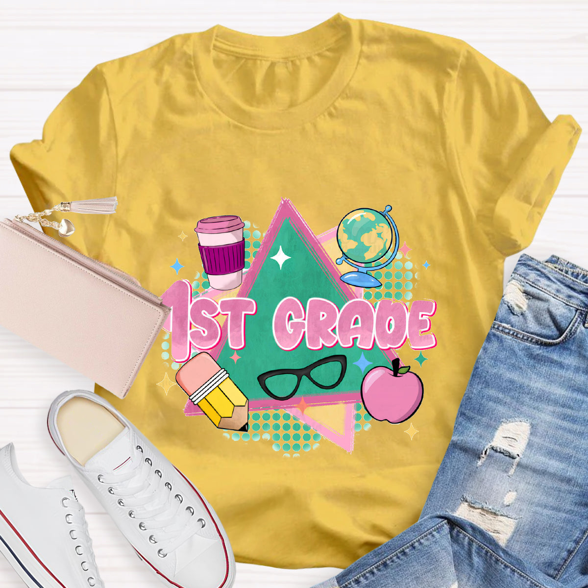 Personalized Grade Teacher's tools Back To School T-Shirt