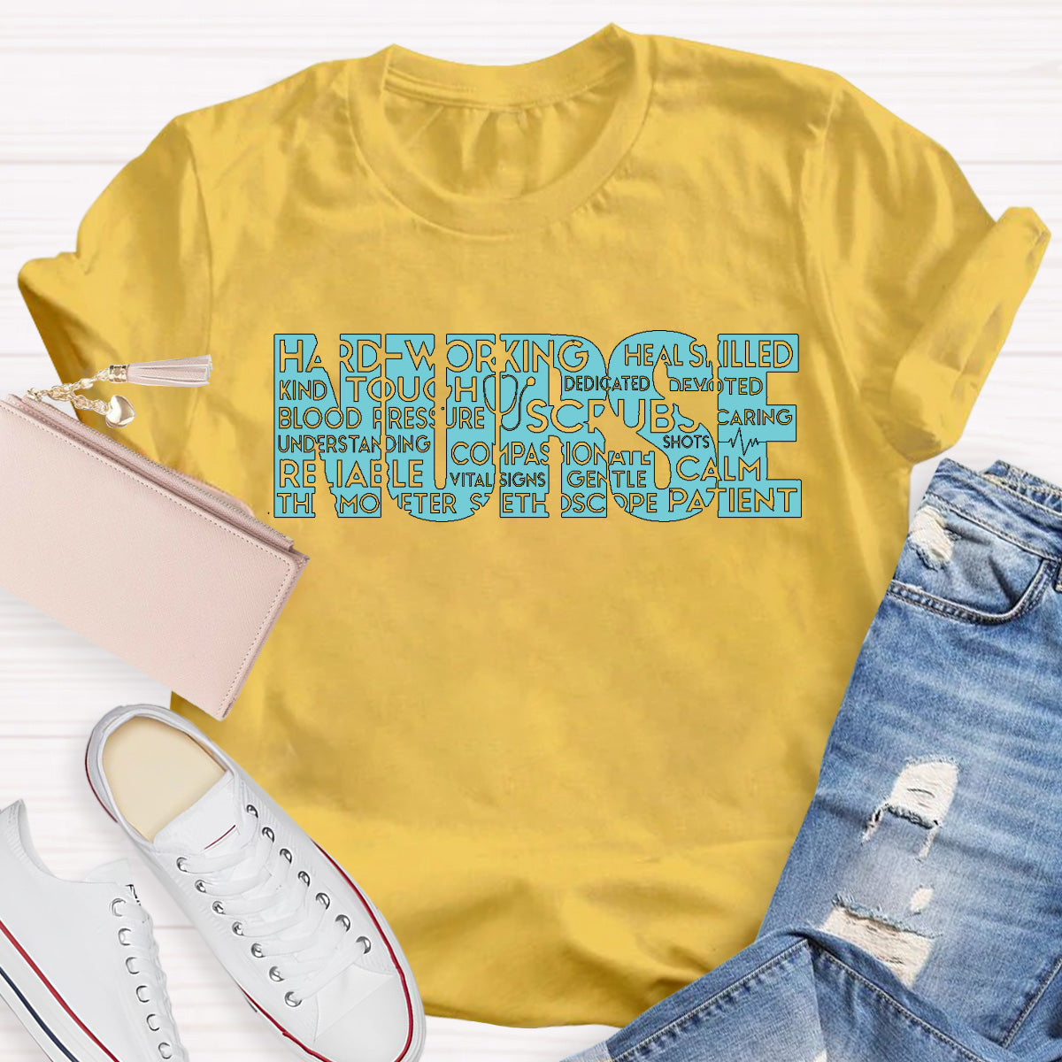 School Nurse Hard Working Patient T-Shirt