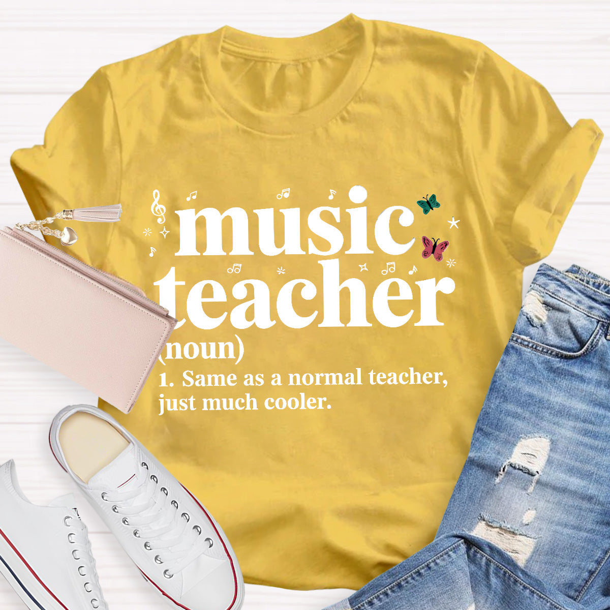 Music Teacher Just Much Cooler Teacher T-Shirt