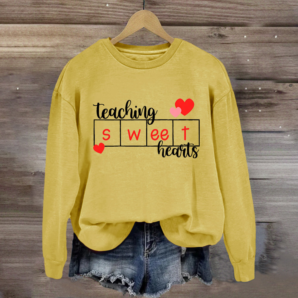 Teaching Sweet Hearts Sweatshirt