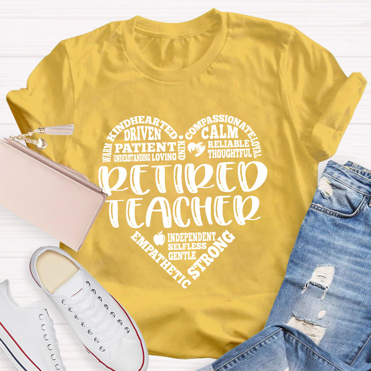 Retired Teacher Strong Teacher T-Shirt