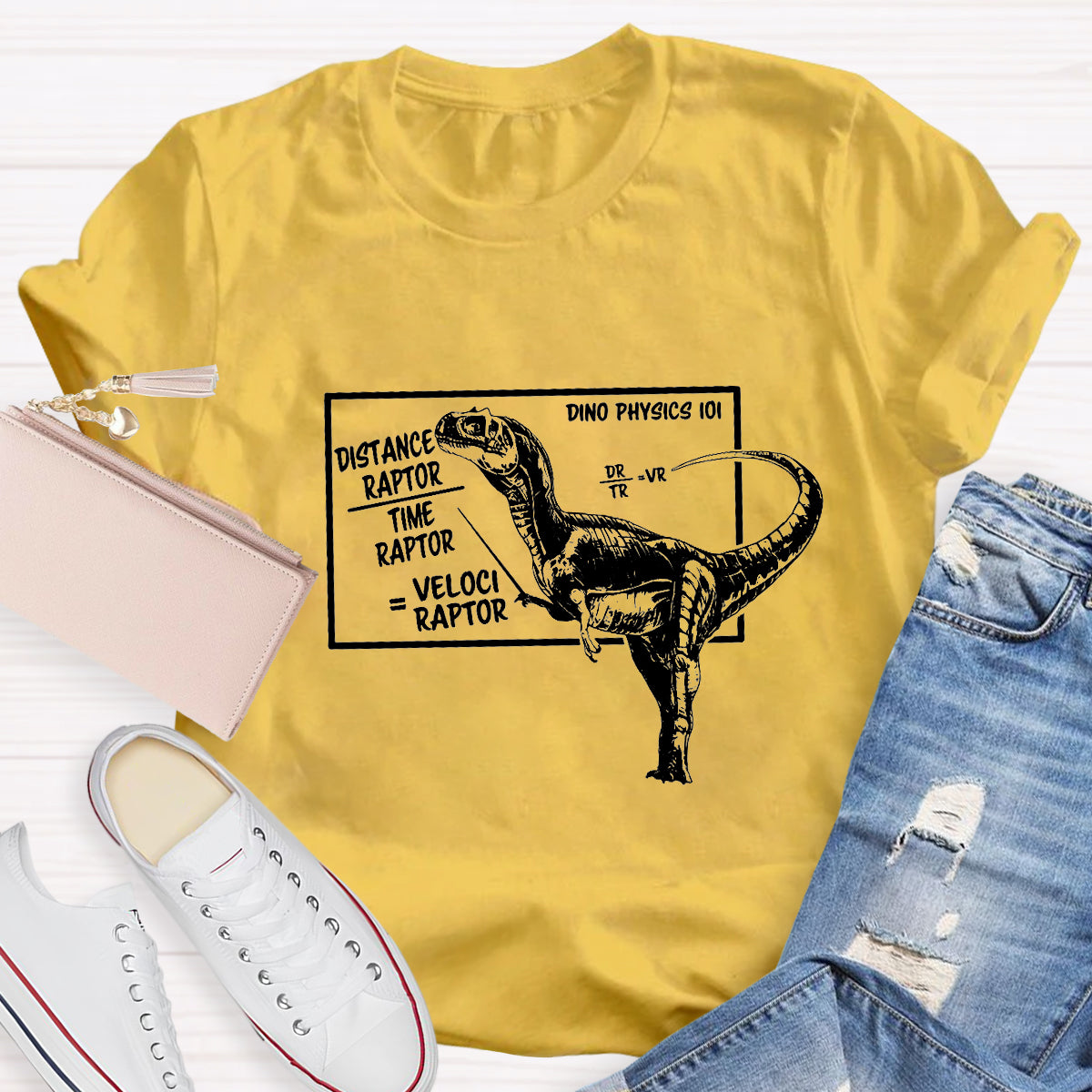 Dino Physics Teacher T-Shirt