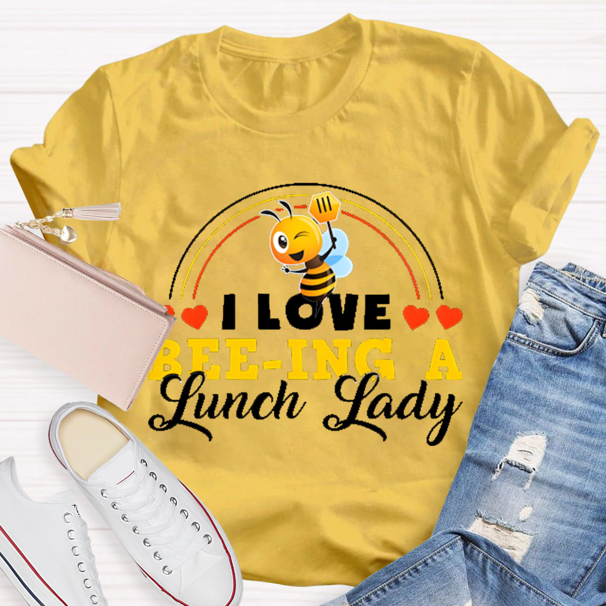 I Love Being A Lunch Lady T-Shirt