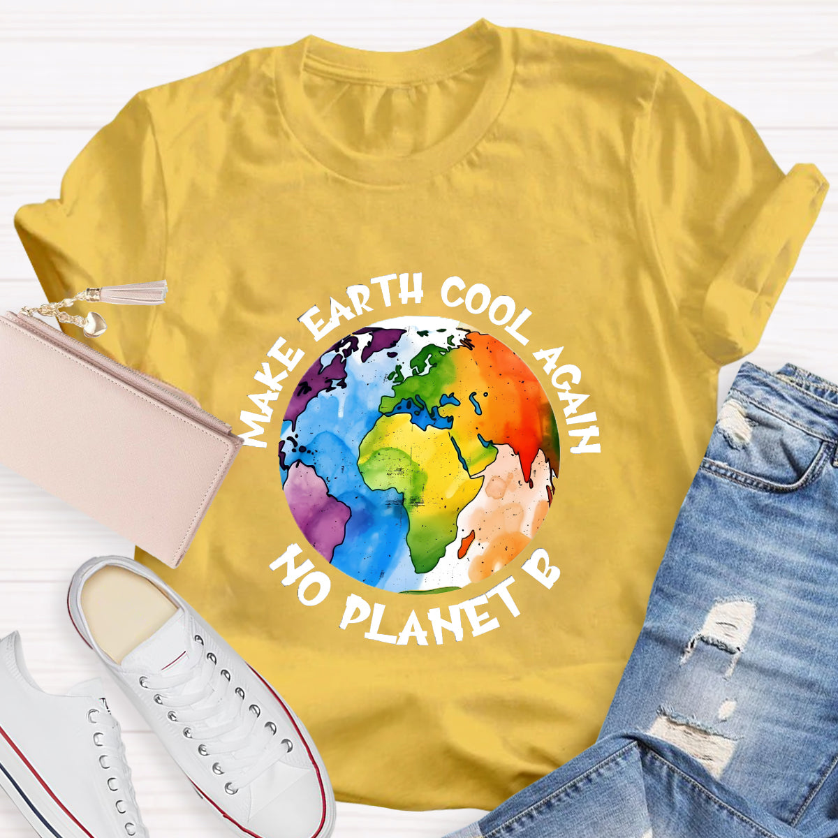 Make Earth Cool Again No Planet B T-Shirt