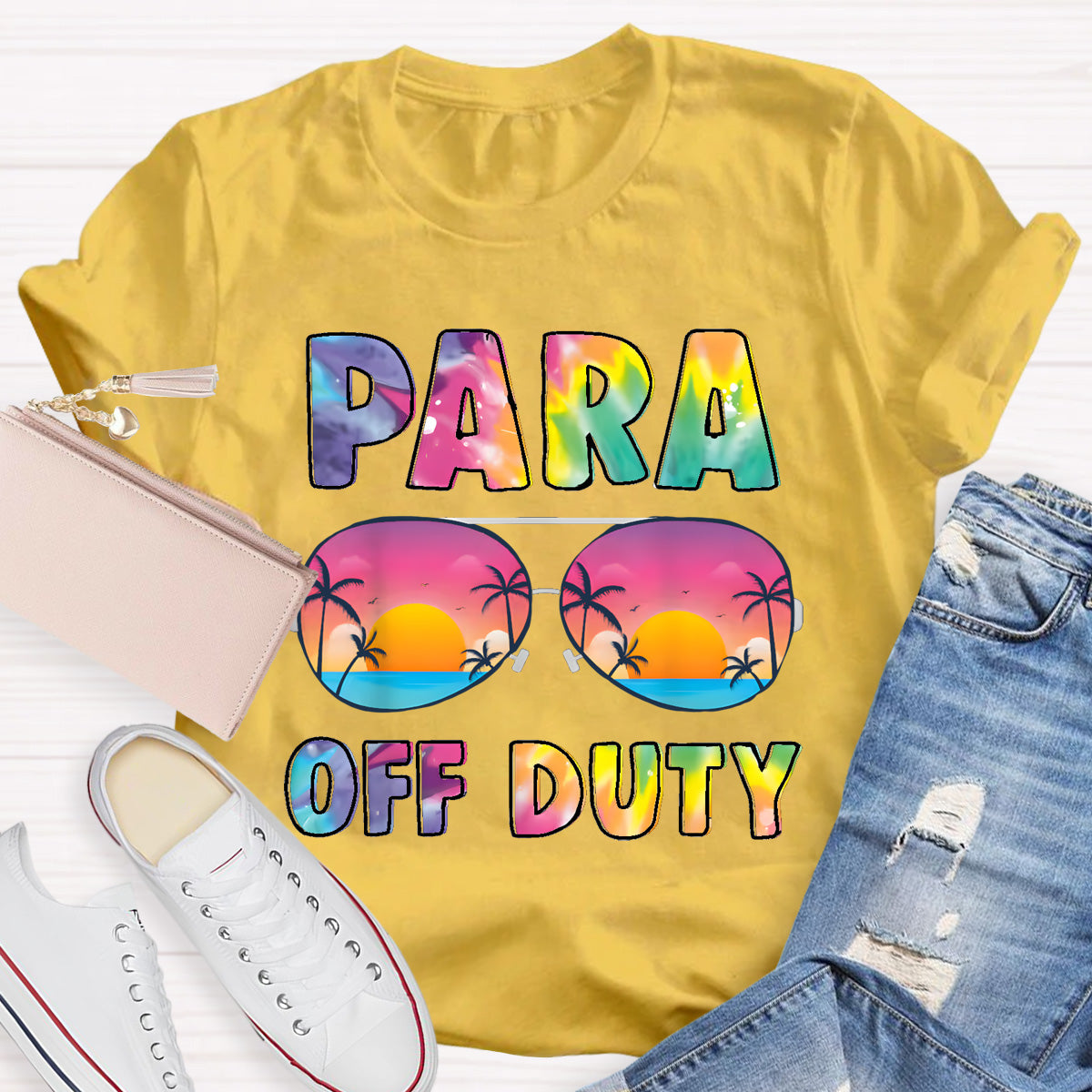 Para Off Duty Teacher T-Shirt