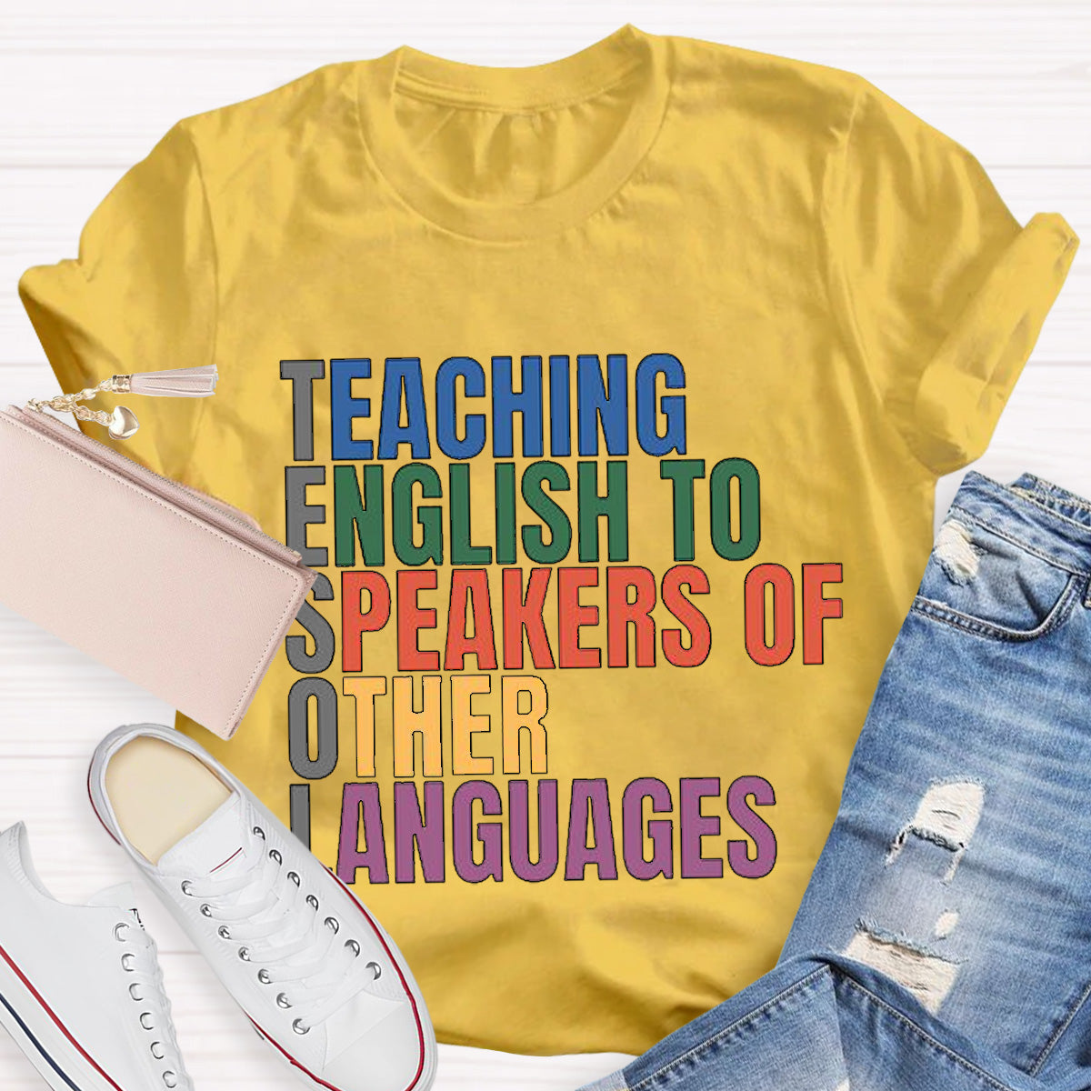 Teaching English to Speakers of Other Languages Teacher T-Shirt