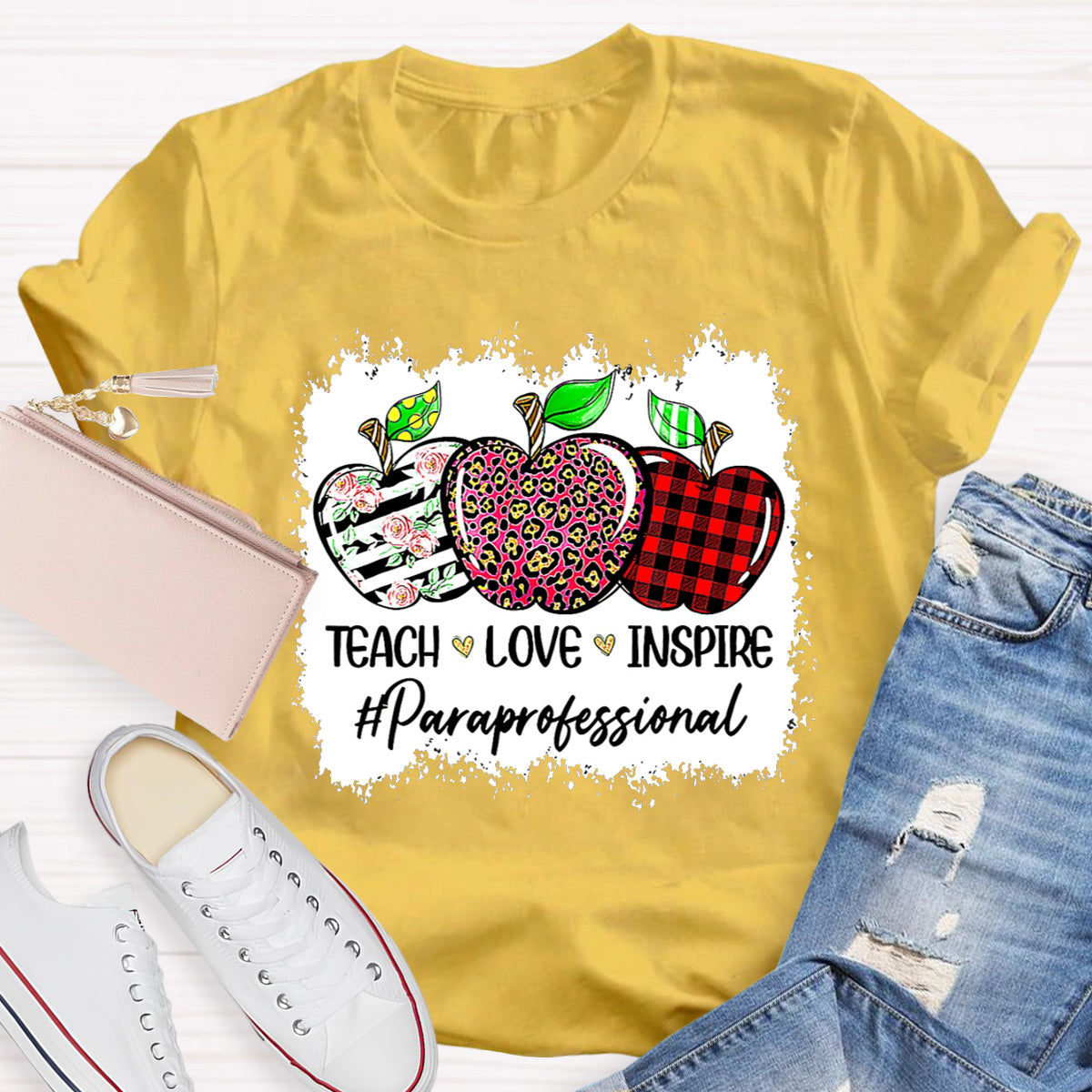 Each Love Inspire Paraprolessional Teacher T-Shirt