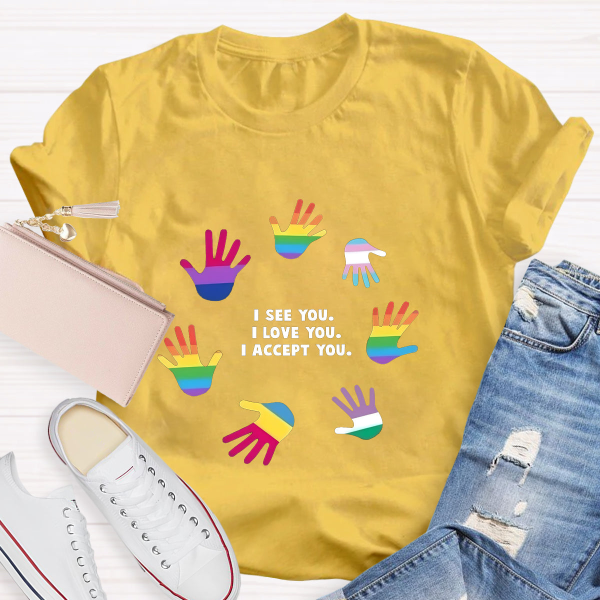 I See You I Love You Teacher T-Shirt