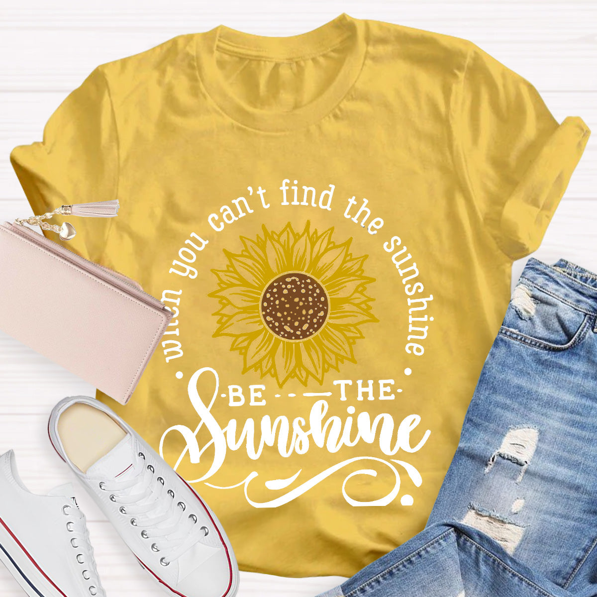 You Can’t Find The Sunshine Teacher T-Shirt
