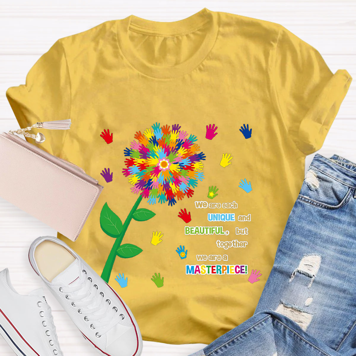 We Are Each Unique And Beautiful T-Shirt