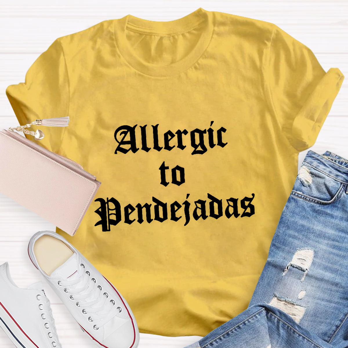 Allergic To Pendejadas Spanish Teacher T-Shirt