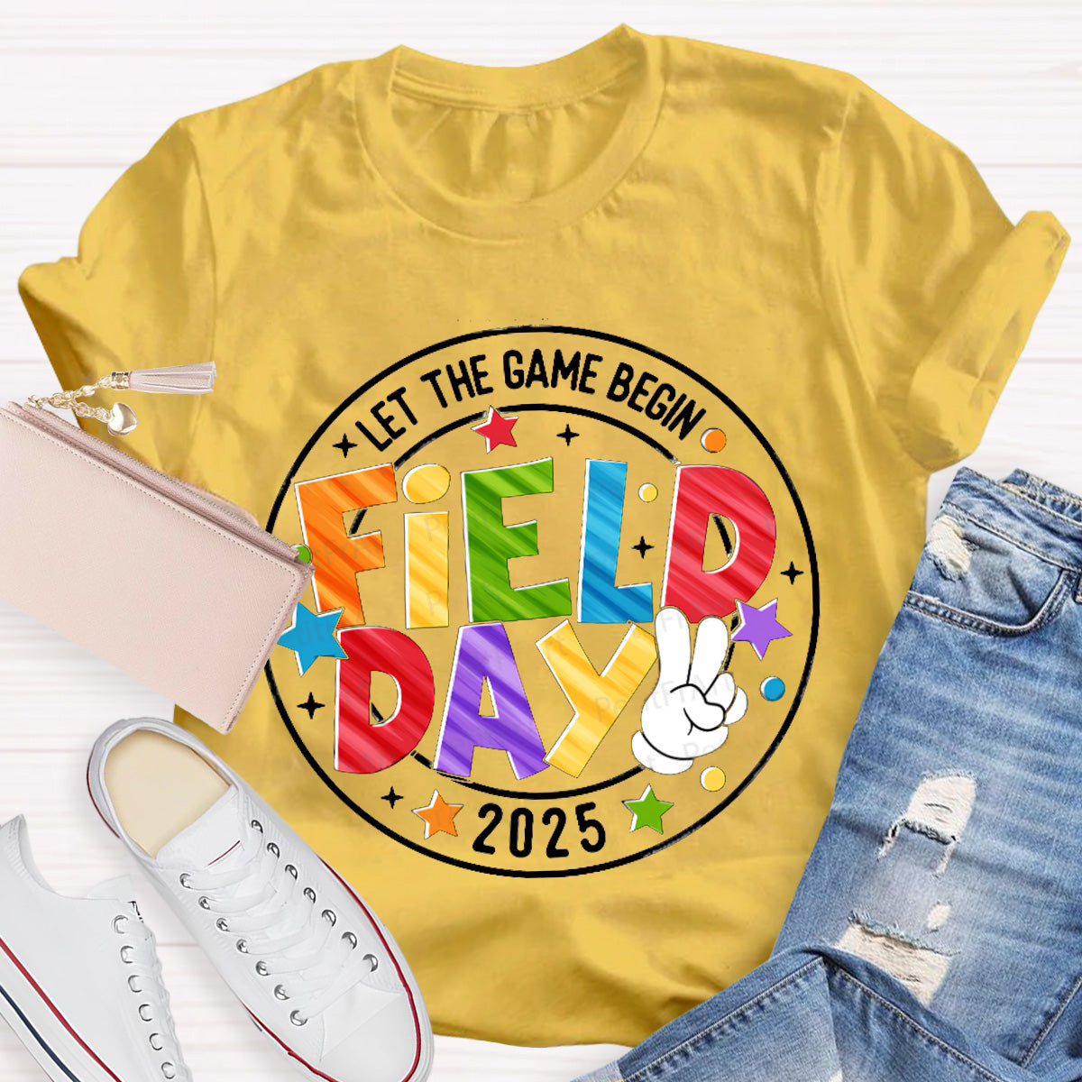 Let The Game Begin Teacher T-Shirt