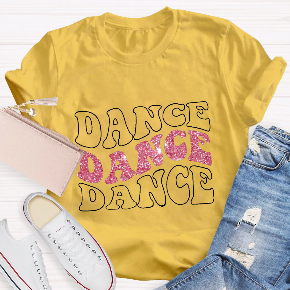 Bling Biling Dance Dance Dance Teacher T-Shirt