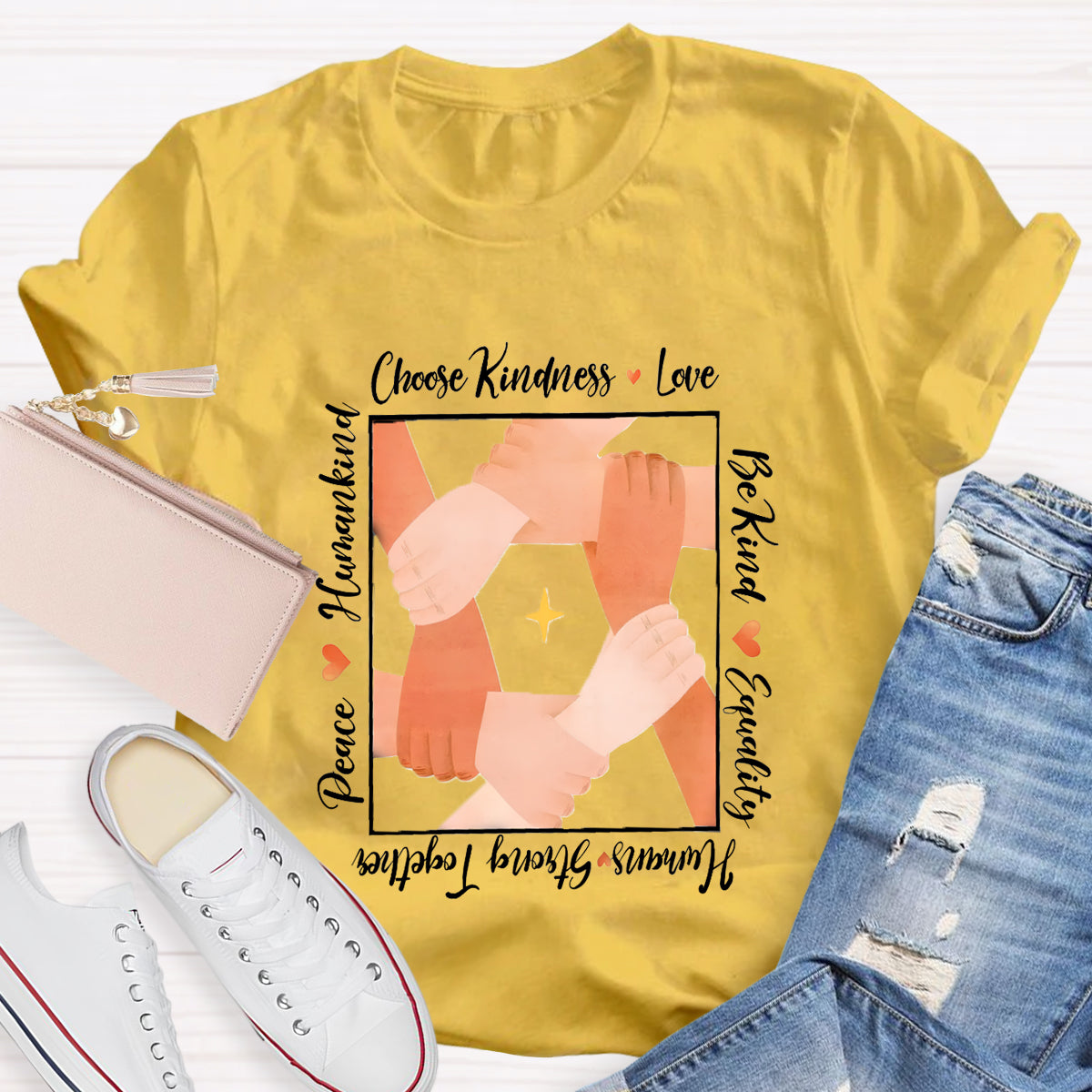 Choose Kindness Love Peace T-Shirt