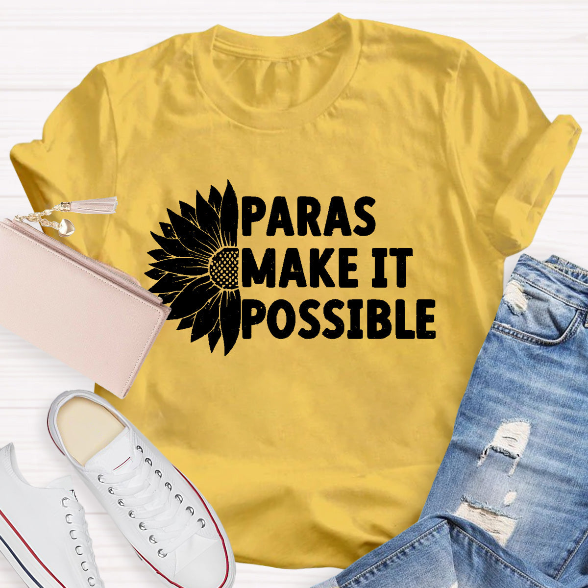 Paras Make It Possible Teacher T-Shirt