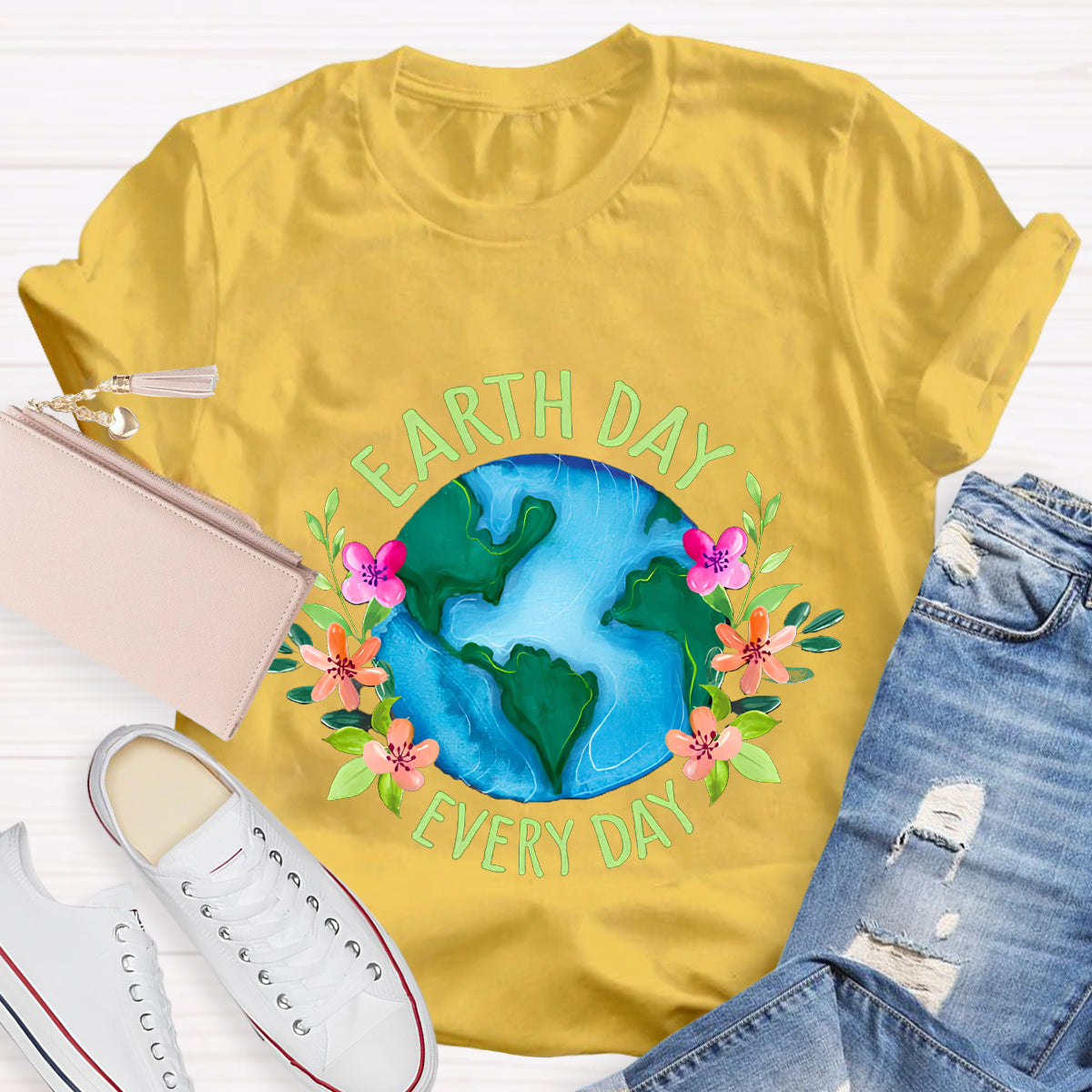 Earth Day Every Day Environmental T-Shirt
