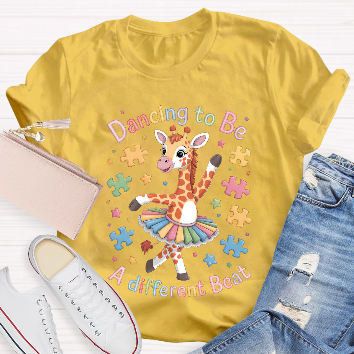 Dancing To Be A Different Beat Dance Teacher T-Shirt