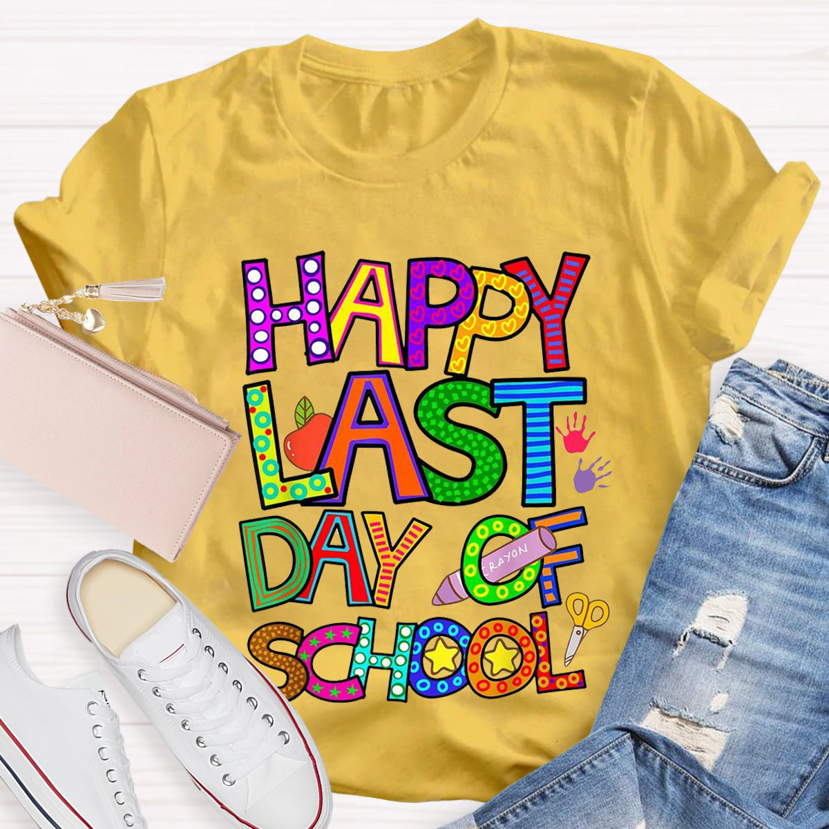 Happy Last Day Of School Teacher T-Shirt