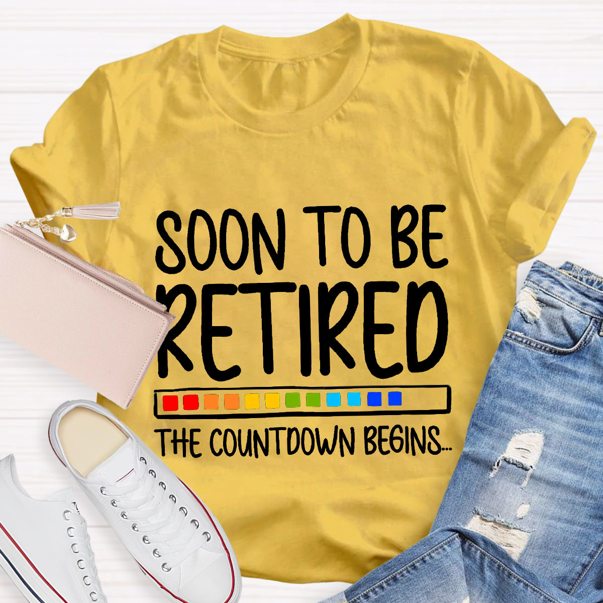 Soon To Be Retired The Countdown Begins Retirement T-Shirt