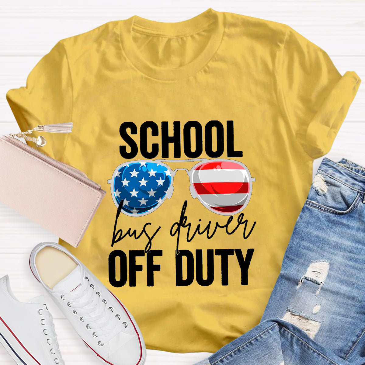 School Bus Driver Off Duty T-Shirt