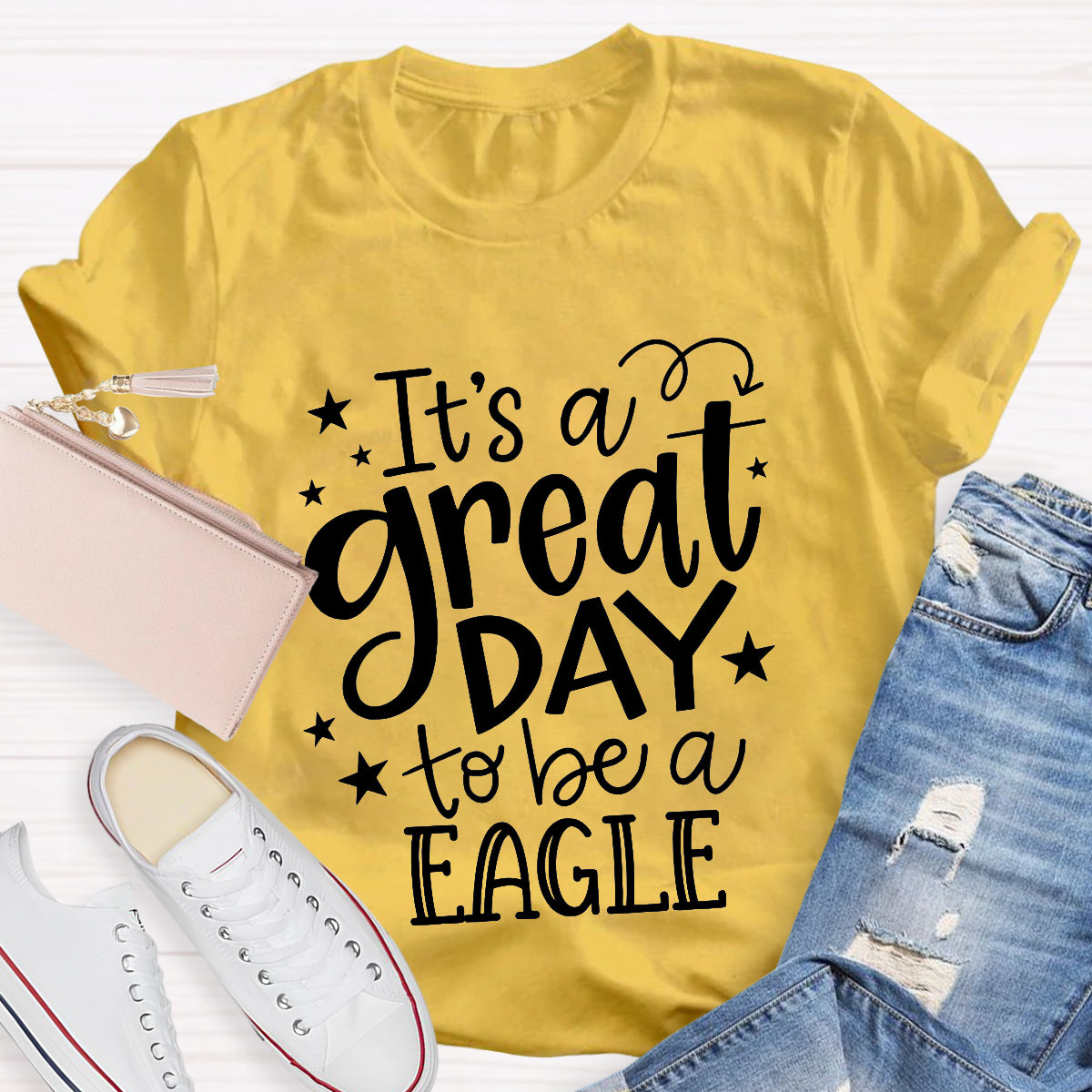 Personalized Mascot It's A Great Day To Be A Bulldog Teacher T-Shirt