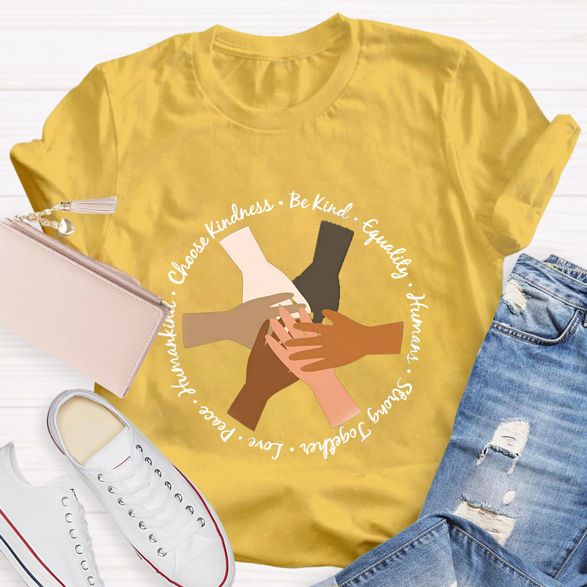 Be Kind Choose Kindness Teacher T-Shirt