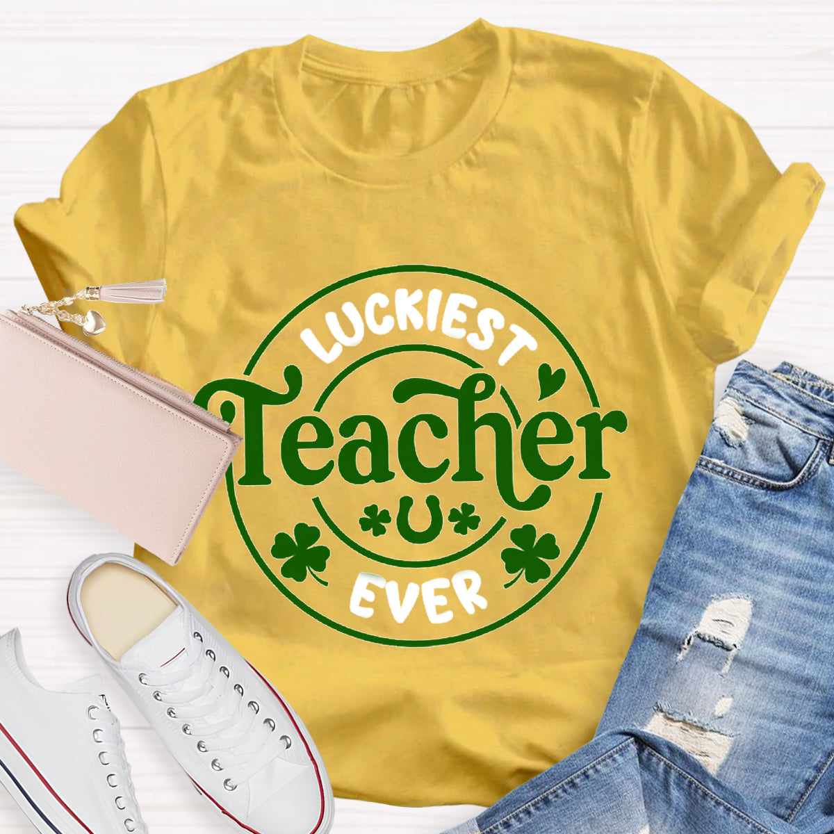 Luckiest Teacher Ever T-Shirt