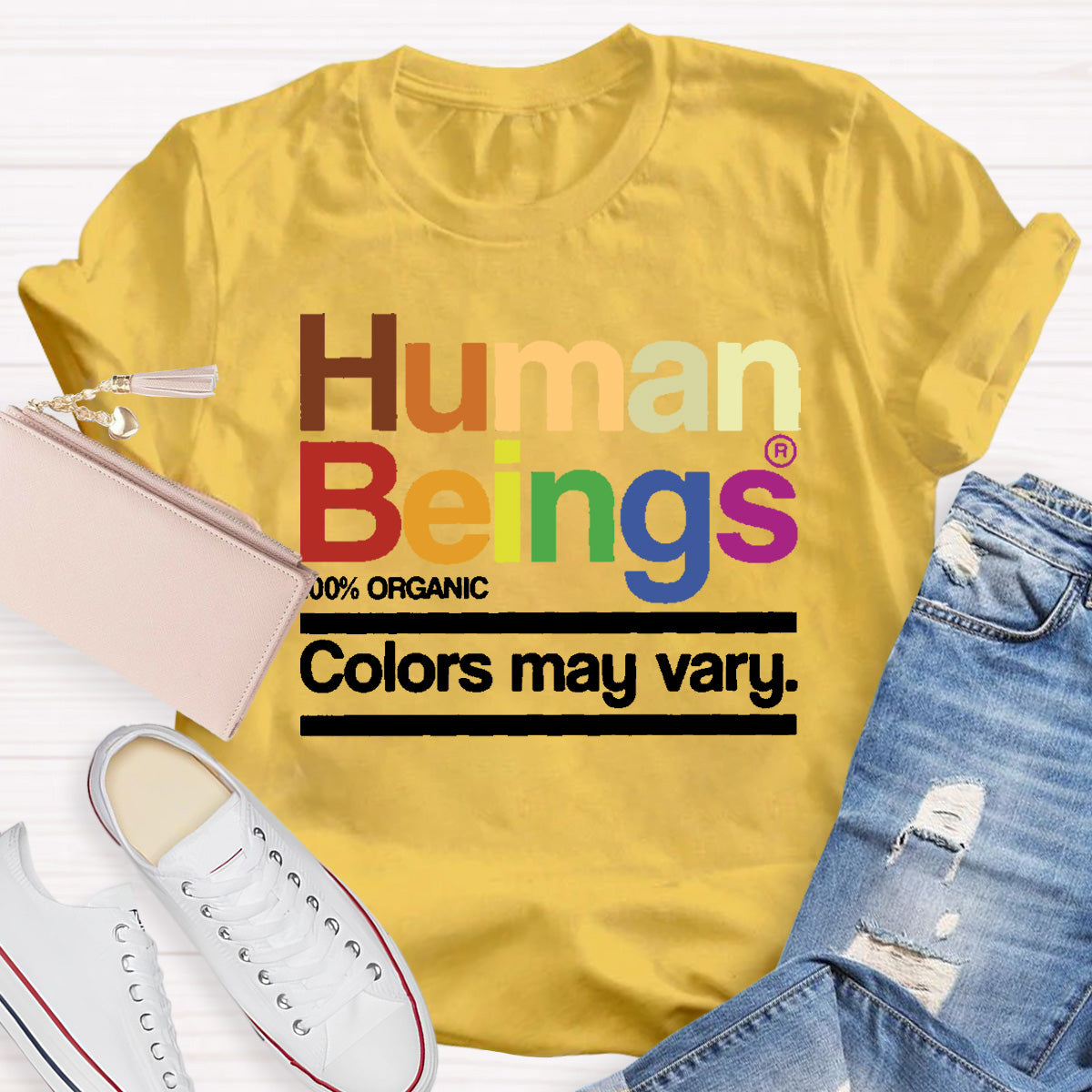 Human Beings Teacher T-Shirt