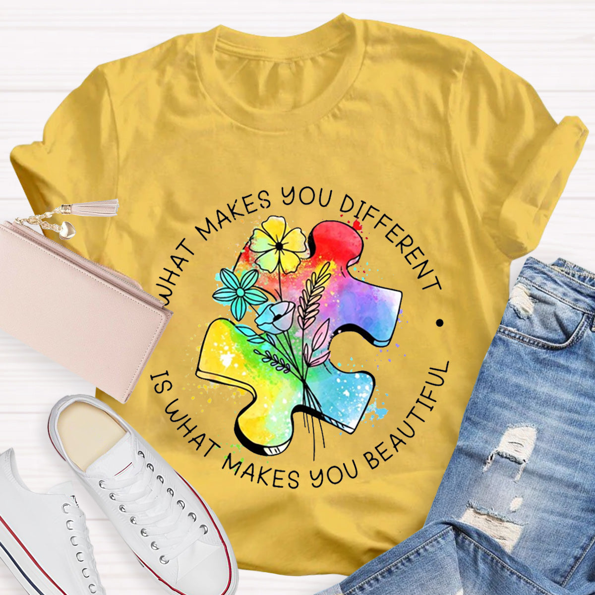 What Makes You Different Teacher T-Shirt