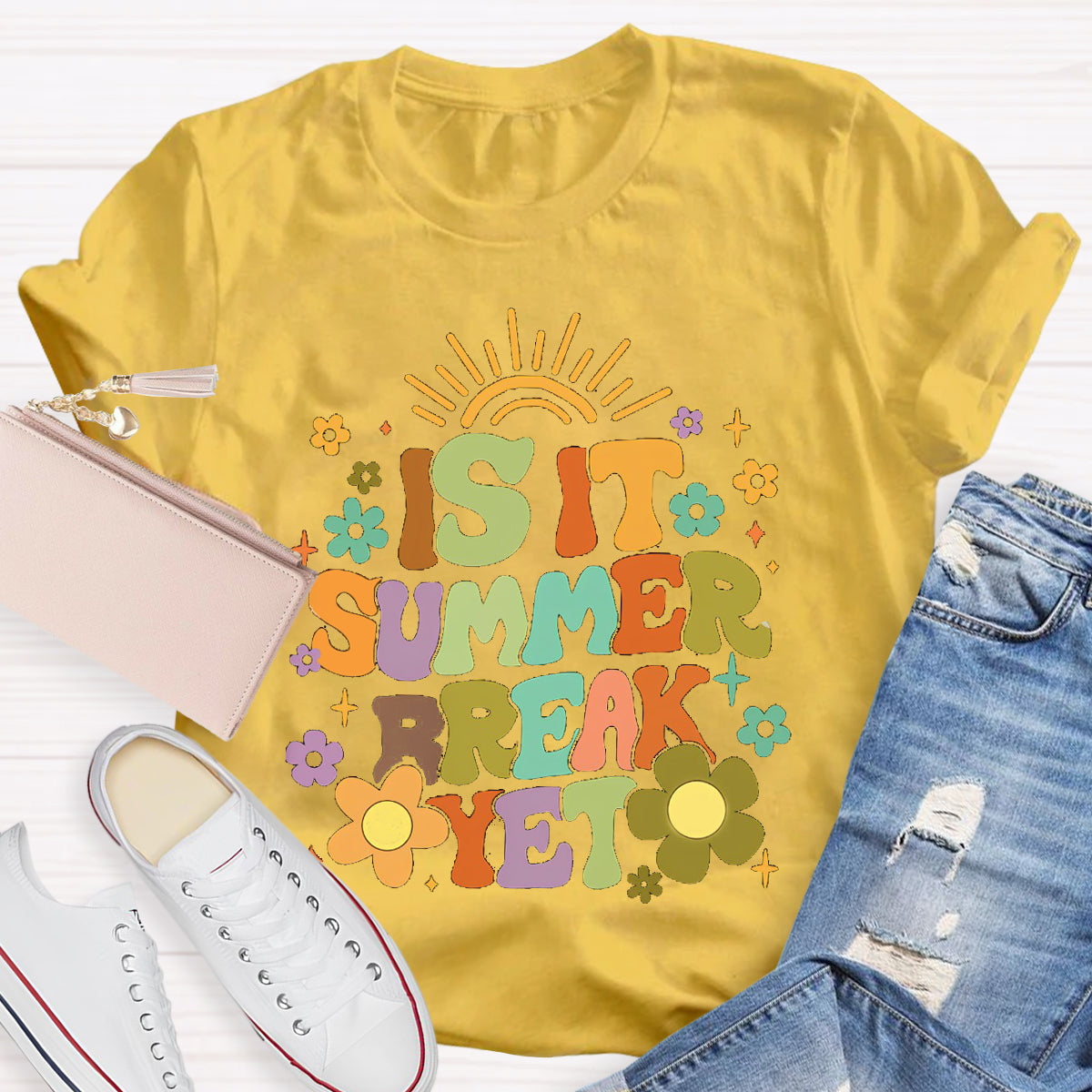 Is It Summer Break Yet Teacher T-Shirt