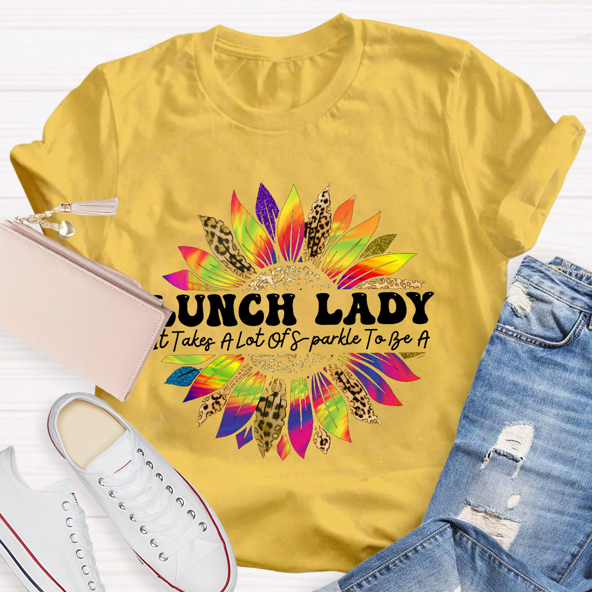 It Takes A Lot Of Sparkle To Be A Lunch Lady T-Shirt