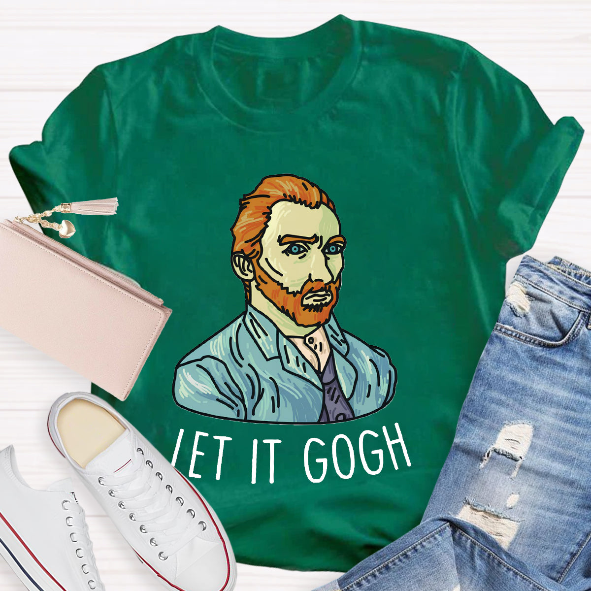 Let It Go Art Teacher T-Shirt