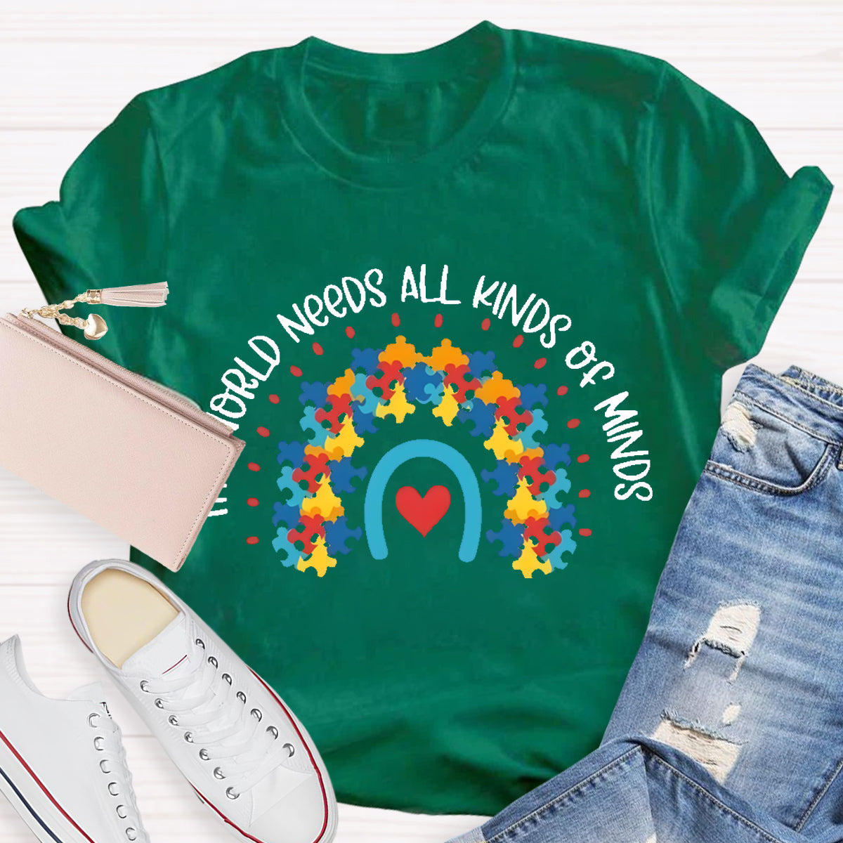 The World Needs All Kinds of Minds  T-Shirt