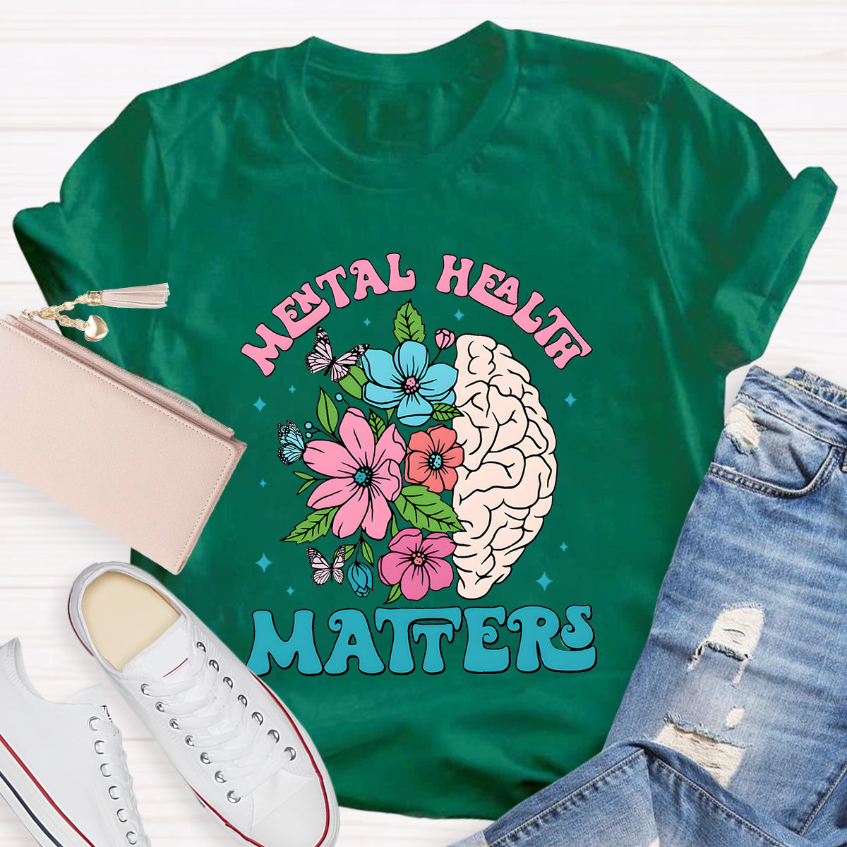 Mental Health Matters Teacher T-Shirt